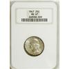 Image 1 : 1947 25C MS67 NGC. NGC Census: (177/1). PCGS Popul
