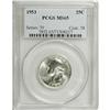 Image 3 : 1952-D 25C MS66 PCGS. PCGS Population (217/8). NGC Cen