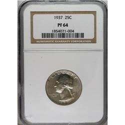 1937 25C PR64 NGC. NGC Census: (146/511). PCGS Pop