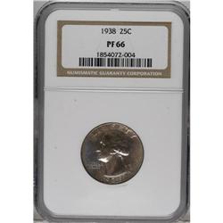 1938 25C PR66 NGC. NGC Census: (311/91). PCGS Popu