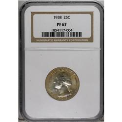 1938 25C PR67 NGC. NGC Census: (83/10). PCGS Popul