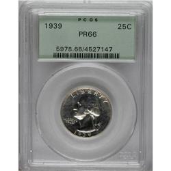 1939 25C PR66 PCGS. PCGS Population (496/123). NGC