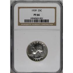 1939 25C PR66 NGC. NGC Census: (340/141). PCGS Pop