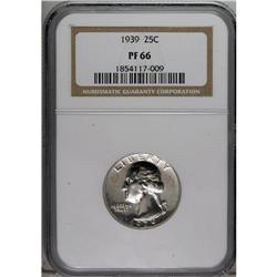 1939 25C PR66 NGC. NGC Census: (343/141). PCGS Pop
