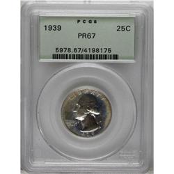 1939 25C PR67 PCGS. PCGS Population (121/2). NGC C