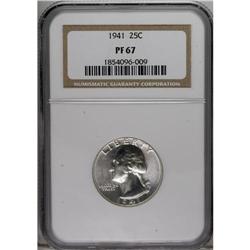 1941 25C PR67 NGC. NGC Census: (178/24). PCGS Popu
