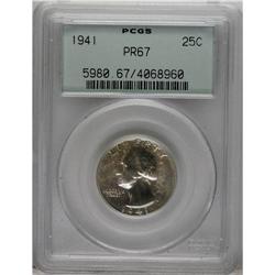 1941 25C PR67 PCGS. PCGS Population (130/0). NGC C