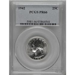 1942 25C PR66 PCGS. PCGS Population (897/159). NGC