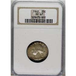 1942 25C PR67 NGC. NGC Census: (172/17). PCGS Popu