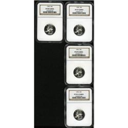 1956 25C PR67 Cameo NGC; 1956 PR67 S Cameo NGC; 1956 P