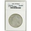 Image 1 : 1795 50C 2 Leaves--Cleaned--ANACS. VG8 Details. NGC Ce