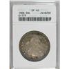 Image 1 : 1806 50C Pointed 6, Stem XF40 ANACS. O-119. NGC Ce