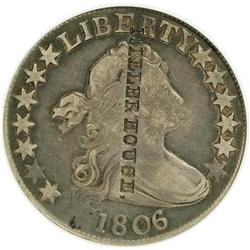 1806/5 50C --Cleaned--ANACS. VF20 Details. NGC Census: