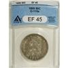 Image 1 : 1809 50C XF45 ANACS. O-115a. NGC Census: (52/240). PCG