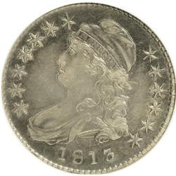 1813 50C AU50 ANACS. O-107. NGC Census: (21/249). PCGS