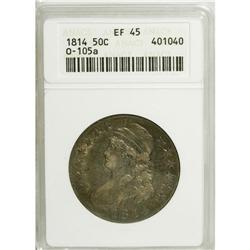 1814 50C XF45 ANACS. O-105a. NGC Census: (44/271).