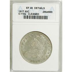 1817 50C --Cleaned--ANACS. XF45 Details. NGC Census: (3
