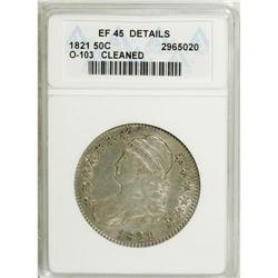 1821 50C --Cleaned--ANACS. XF45 Details. NGC Census: (4