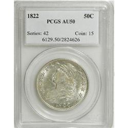 1822 50C AU50 PCGS. PCGS Population (34/309). NGC