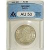 Image 1 : 1822 50C AU50 ANACS. O-113. NGC Census: (24/329).