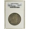 Image 1 : 1825 50C --Cleaned--ANACS. AU50 Details. NGC Census: (4