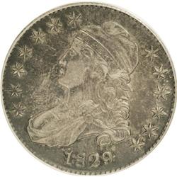 1829 50C XF45 PCGS. O-104a, R-3. PCGS Population (75/6