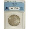Image 1 : 1832 50C Small Letters AU53 ANACS. O-122. NGC Cens