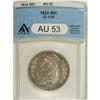 Image 1 : 1832 50C Small Letters AU53 ANACS. O-110. NGC Cens