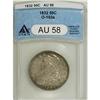 Image 3 : 1832 50C Small Letters AU58 ANACS. O-102a. NGC Cen