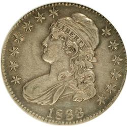 1833 50C AU53 NGC. NGC Census: (60/660). PCGS Populati