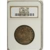 Image 1 : 1834 50C Large Date, Large Letters AU53 NGC. O-111