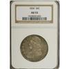 Image 1 : 1834 50C Large Date, Large Letters AU53 NGC. NGC C