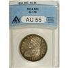 Image 1 : 1834 50C Large Date, Large Letters AU55 ANACS. O-1
