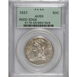 1837 50C AU55 PCGS. PCGS Population (143/431). NGC