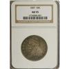 Image 1 : 1837 50C AU55 NGC. NGC Census: (94/605). PCGS Popu