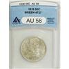 Image 1 : 1839 50C AU58 ANACS. Breen-4737. NGC Census: (67/1