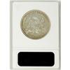 Image 2 : 1848 50C AU50 ANACS. Repunched Date. NGC Census: (