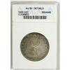 Image 1 : 1850 50C --Cleaned--ANACS. AU50 Details. NGC Census