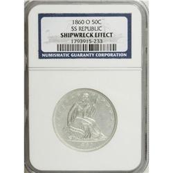 1860-O 50C NG NGC. NGC Census: (0/0). PCGS Population