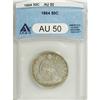 Image 1 : 1864 50C AU50 ANACS. NGC Census: (1/64). PCGS Popu