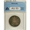 Image 1 : 1876-S 50C AU50 ANACS. NGC Census: (3/126). PCGS Popul