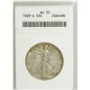 Image 1 : 1929-S 50C AU53 ANACS. NGC Census: (10/491). PCGS