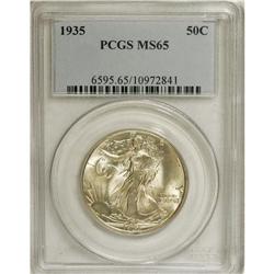 1935 50C MS65 PCGS. PCGS Population (881/363). NGC
