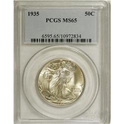 1935 50C MS65 PCGS. PCGS Population (881/363). NGC