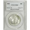 Image 1 : 1938 50C MS65 PCGS. PCGS Population (979/468). NGC