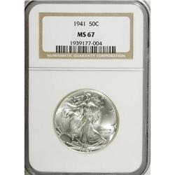 1941 50C MS67 NGC. NGC Census: (420/16). PCGS Popu