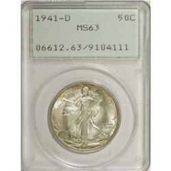 1941-D 50C MS63 PCGS. PCGS Population (629/6167).