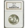 Image 1 : 1944 50C MS66 NGC. NGC Census: (693/65). PCGS Popu