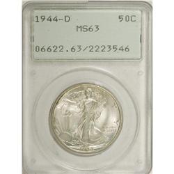 1944-D 50C MS63 PCGS. PCGS Population (629/7039).