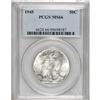 Image 1 : 1945 50C MS66 PCGS. PCGS Population (1222/59). NGC
